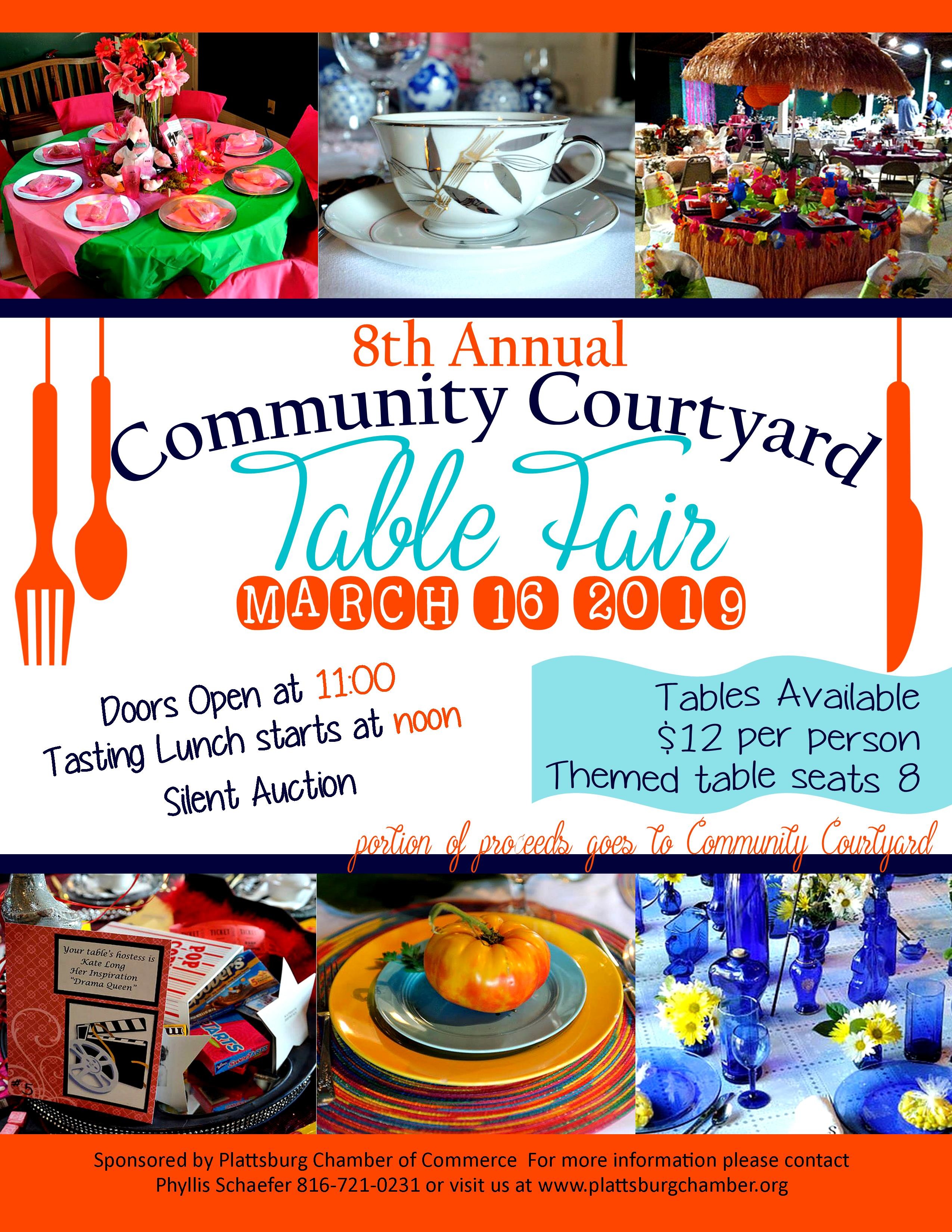 2019 Table Fair Flyer