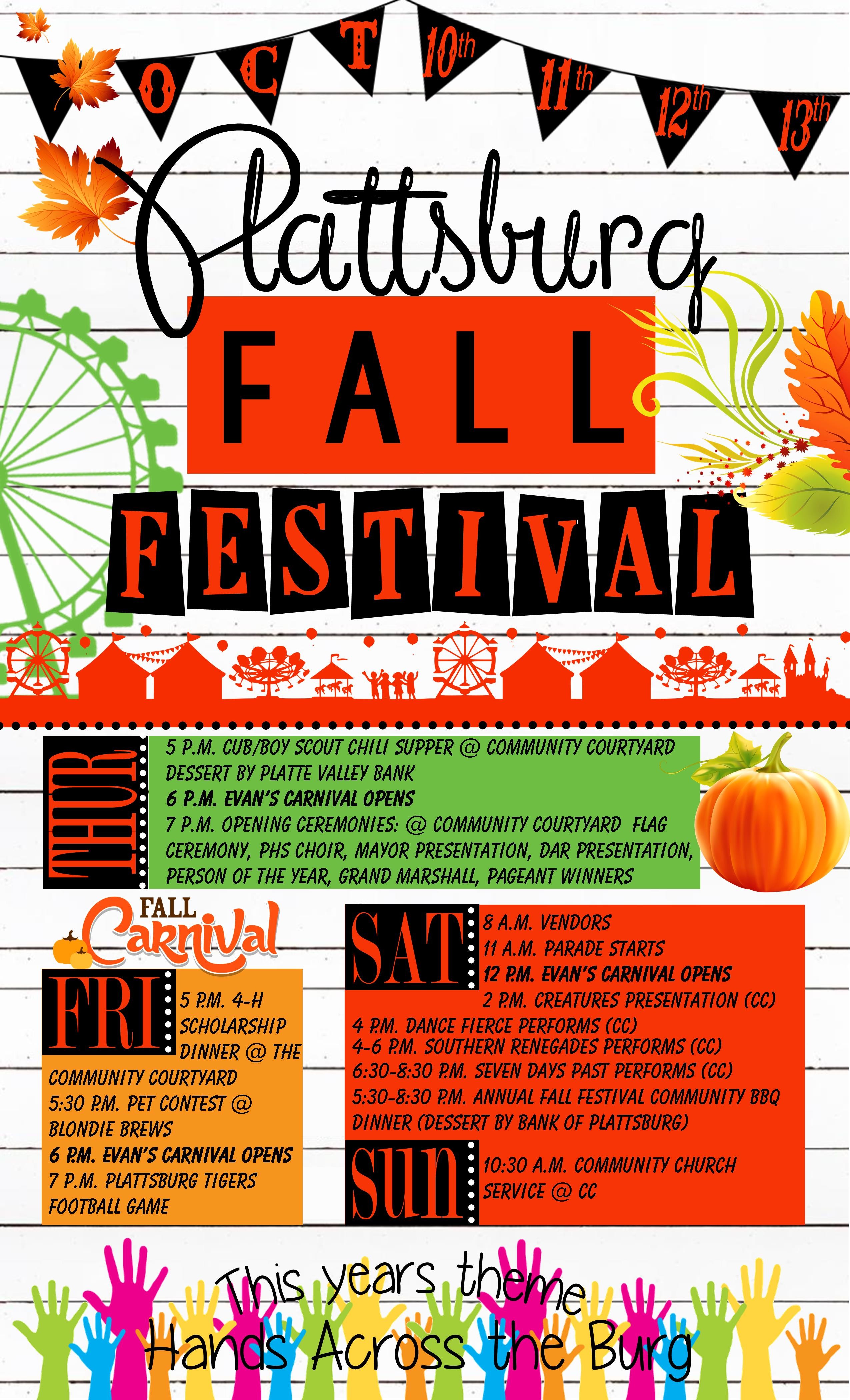 Plattsburg Fall Festival 2019 Flyer 003