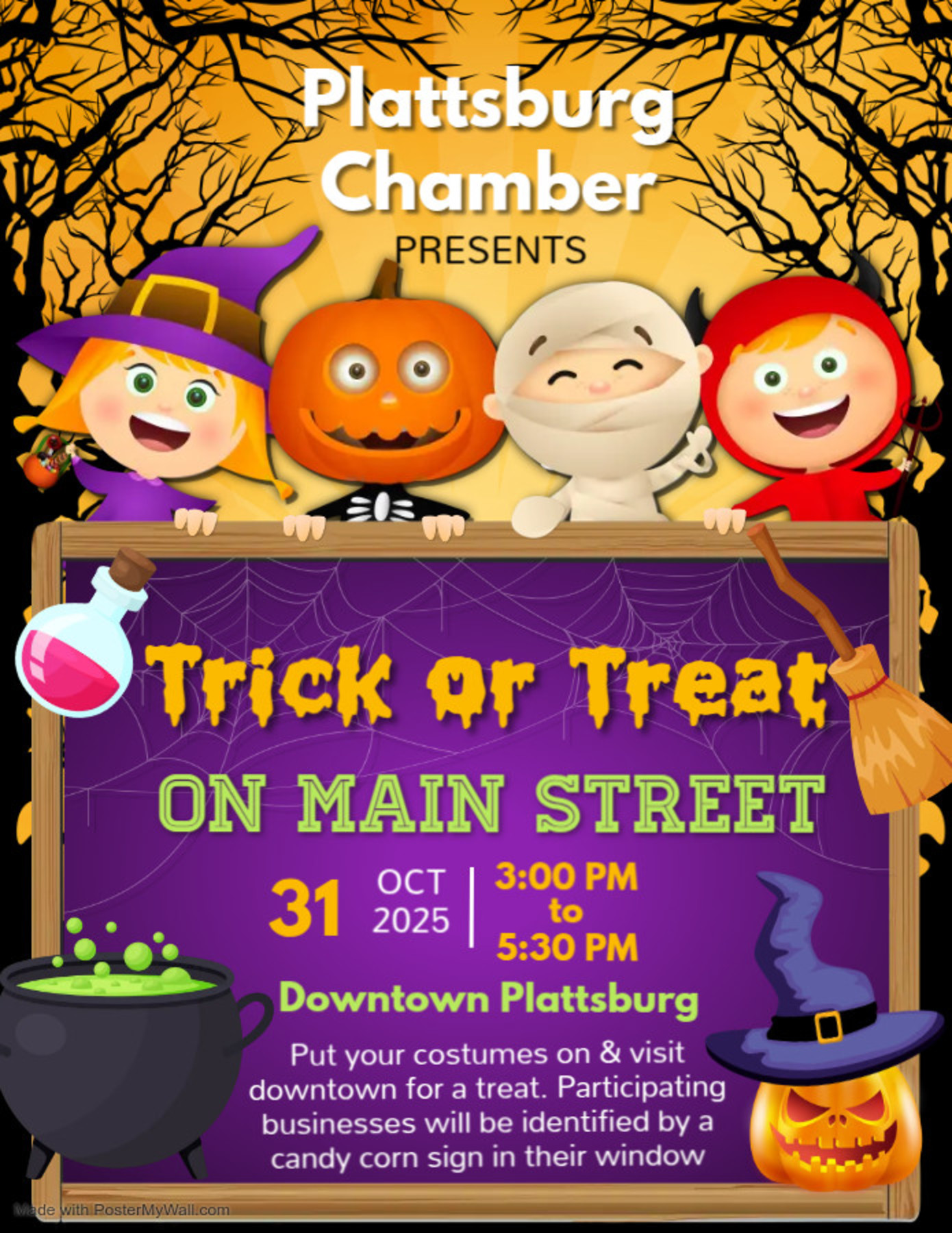 Halloween Flyer Halloween Happy Halloween   Made With Postermywall
